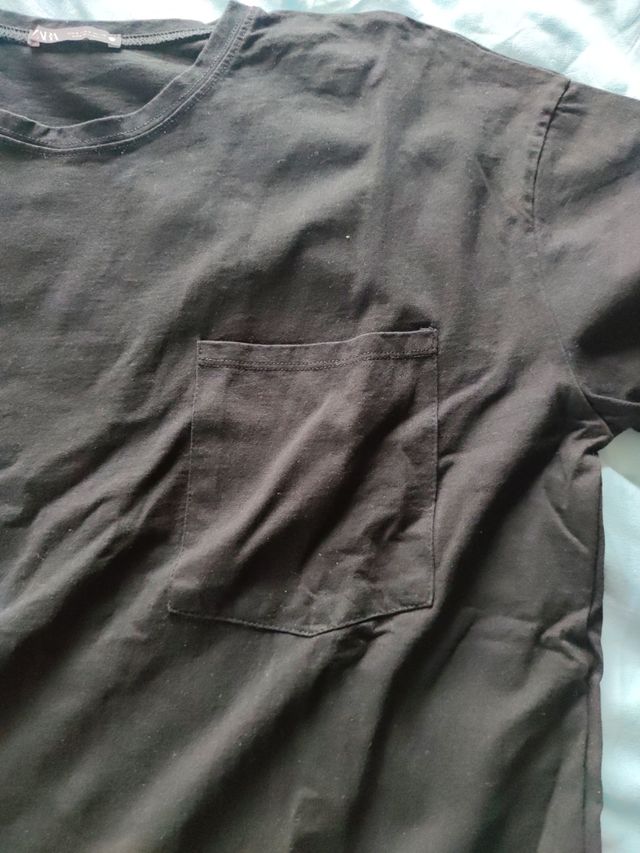 zara t-shirt taschino larga