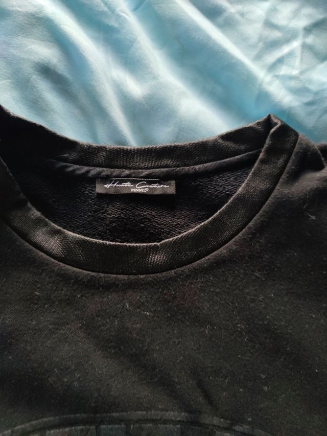 mnml minimal t-shirt nera logo