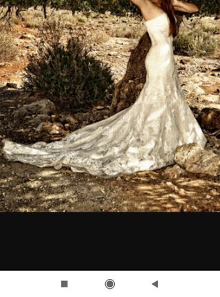 vestido novia pronovias