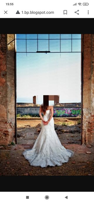 vestido novia pronovias