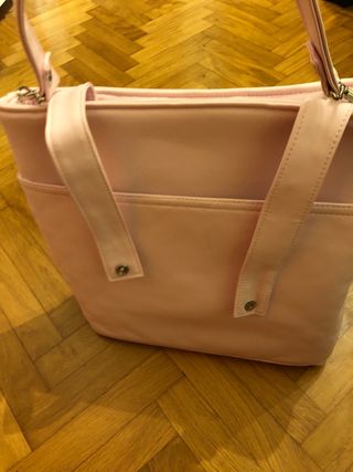 Bolso carrito bebe rosa uzturre NO ENVIO