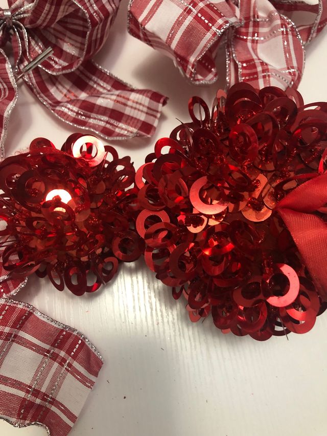 Addobbi natalizi 10 pezzi +candela omaggio