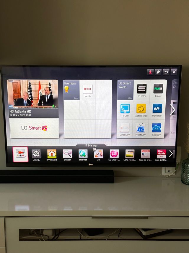 Televisión Lg 47' gama alta