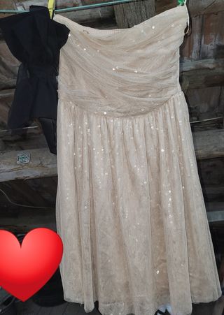 vestido zara talla M