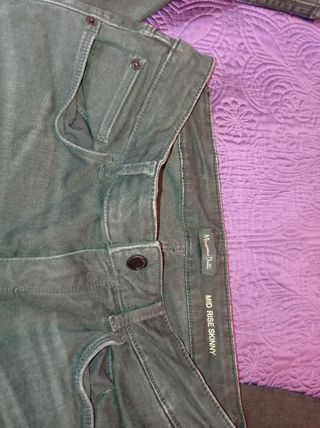 Vaqueros Mid Rise Skinny Massimo Dutti talla 44