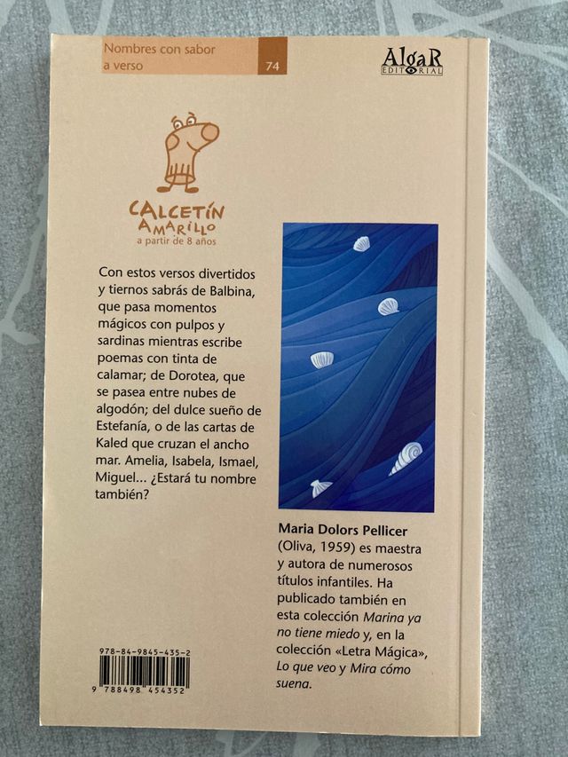 Nombres con sabor a verso