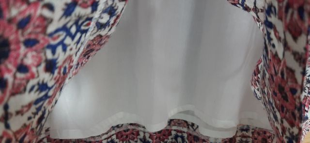 Falda estampada Promod