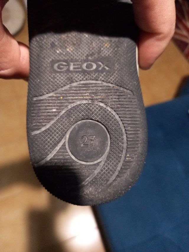 botines GEOX número 27 para niño