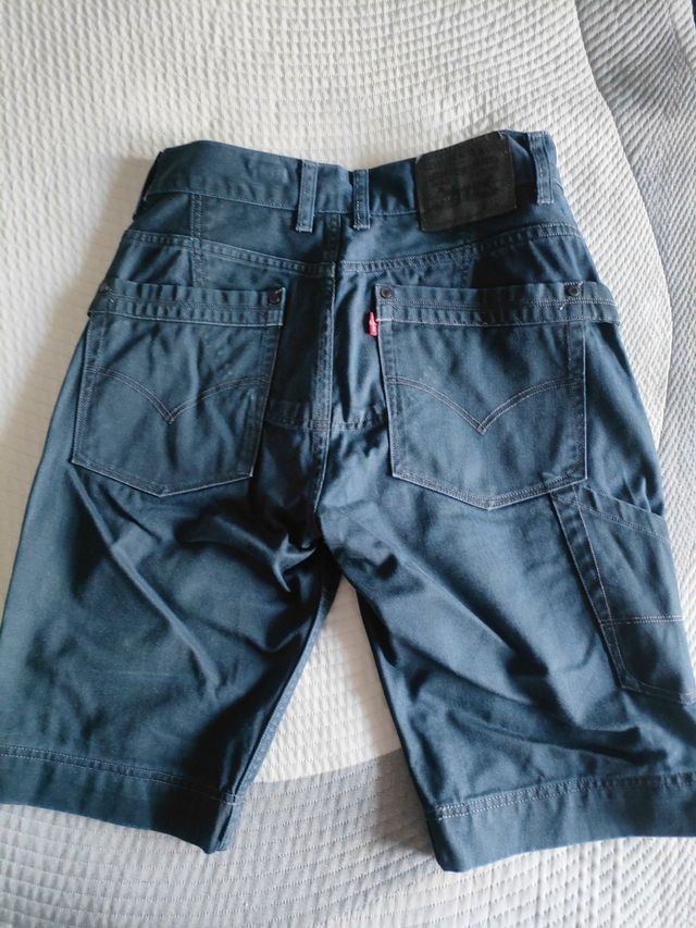 Bermudas Vaqueras Levi's. Talla 30. #Vintage
