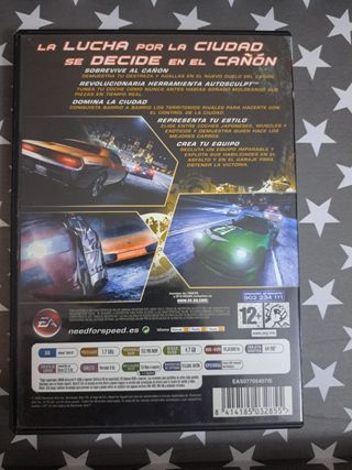 Juego Need for Speed Carbono PC DVD.