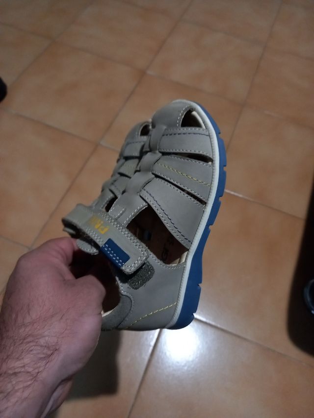 zapatillas chancletas de piel PRIMIGI N29