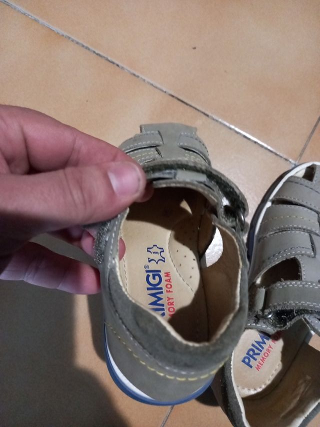 zapatillas chancletas de piel PRIMIGI N29