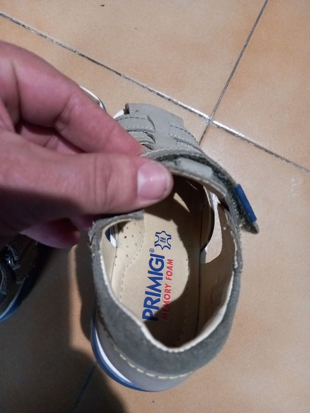 zapatillas chancletas de piel PRIMIGI N29