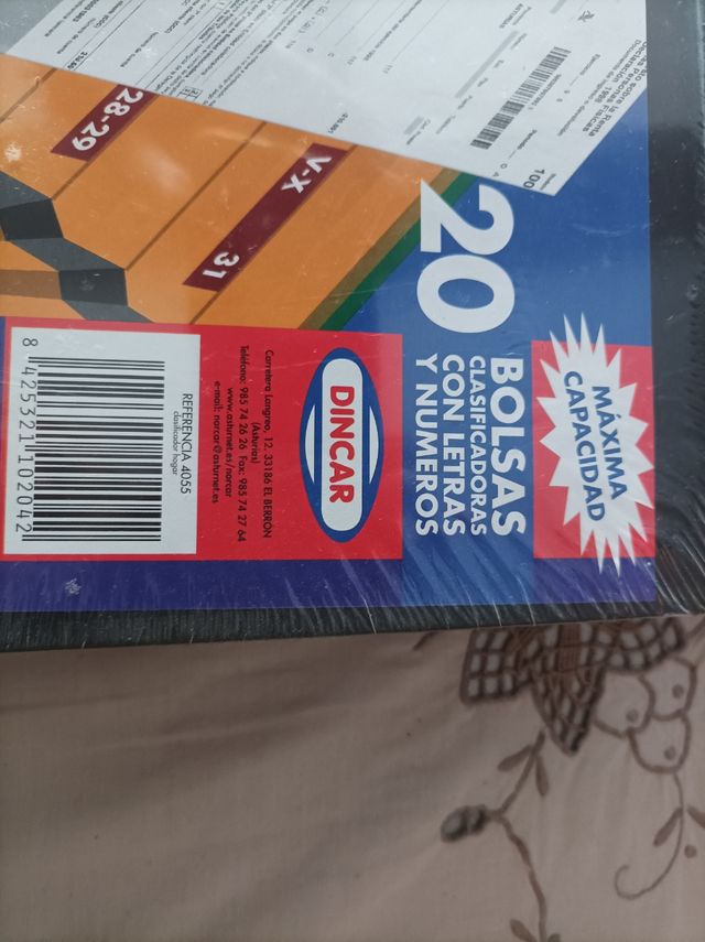 2 archivadores de acordeon