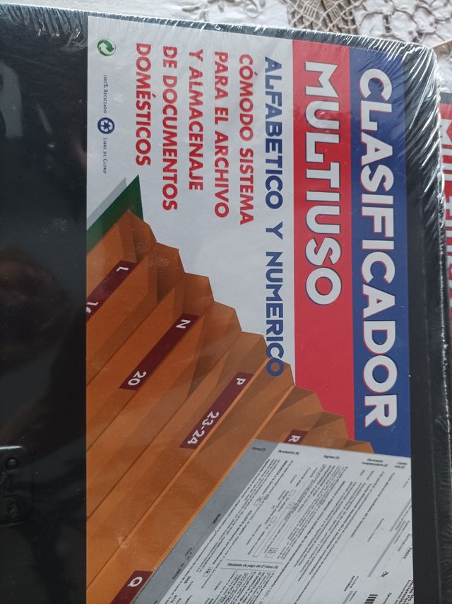 2 archivadores de acordeon