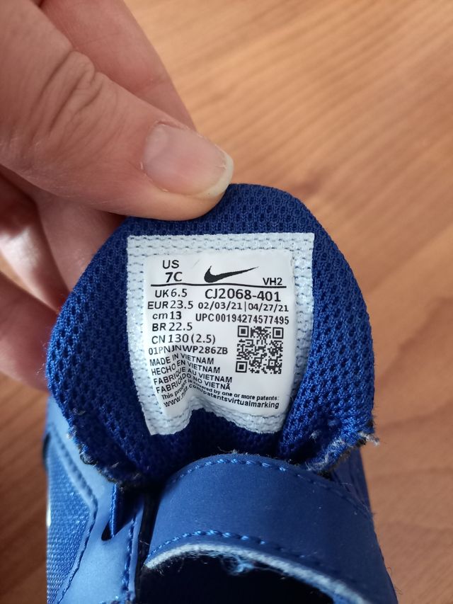 Zapatillas Nike como Nuevas