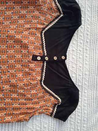 Precioso vestido tipo vintage talla 38