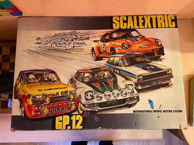 Caja de SCALEXTRIC GP12