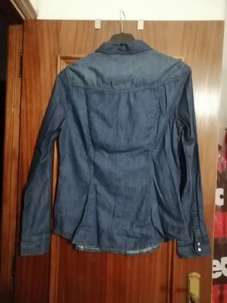 Camisa vaquera unisex 