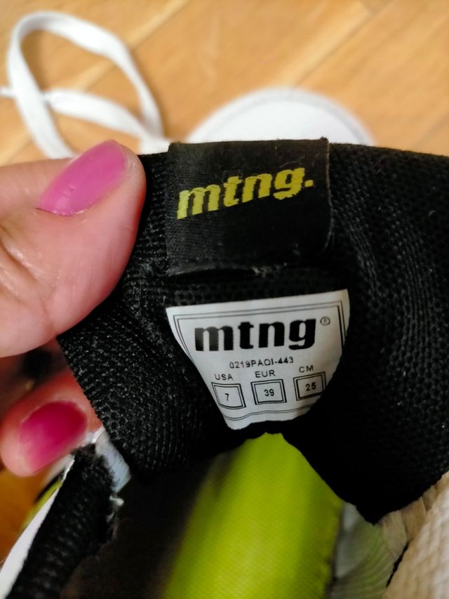 Deportivas Mustang niño / hombre Talla 39