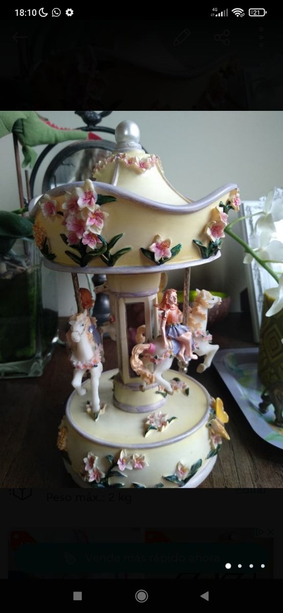 Carrusel con música.