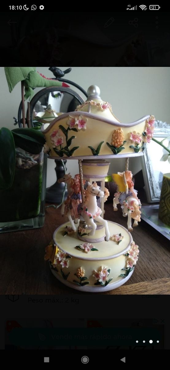 Carrusel con música.