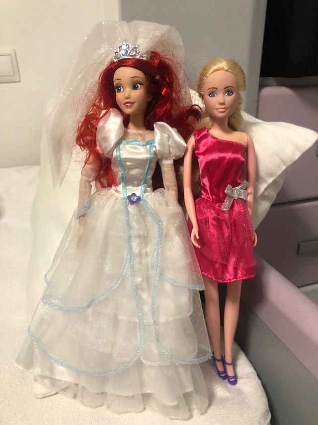 Pack de dos muñecas tipo barbie
