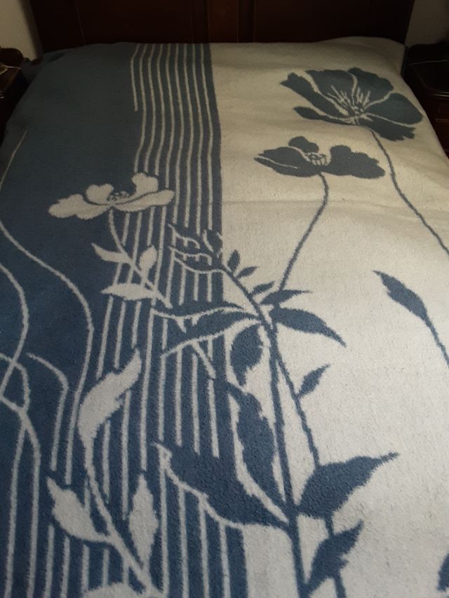 Manta cama.