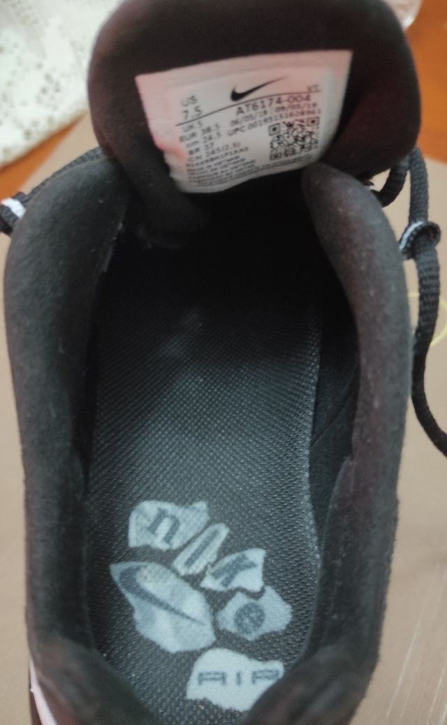 zapatillas nike, negras