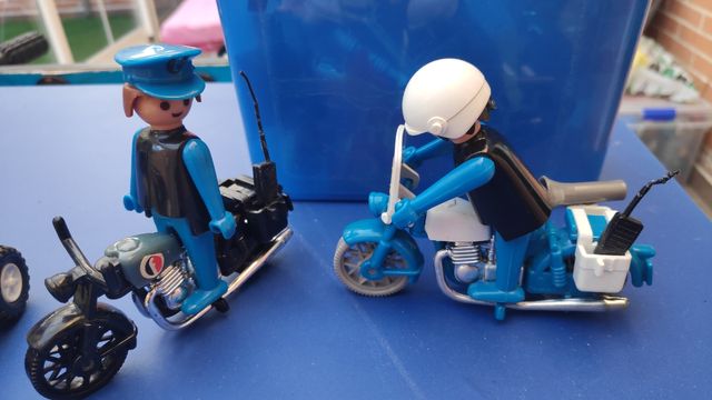 Playmobil policias y bombero