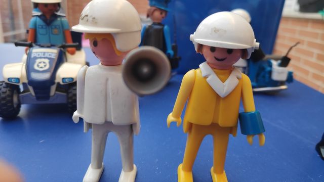 Playmobil policias y bombero