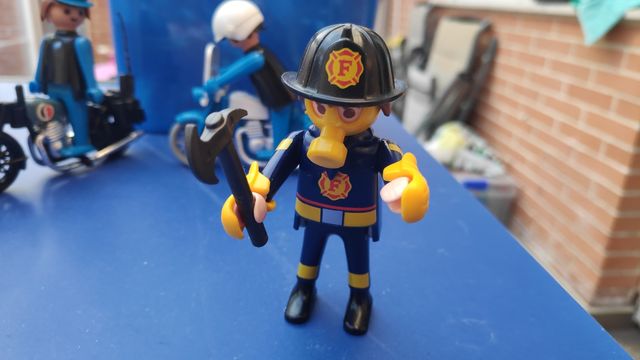 Playmobil policias y bombero