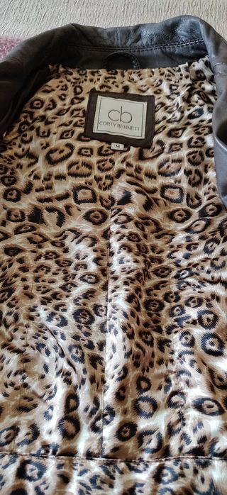 Chaquetón piel mujer
