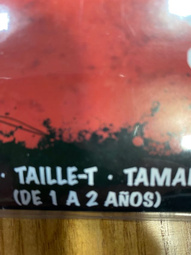 Disfraz de Dracula talla 1/2 años