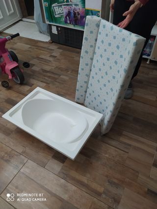 bañera y cambiador