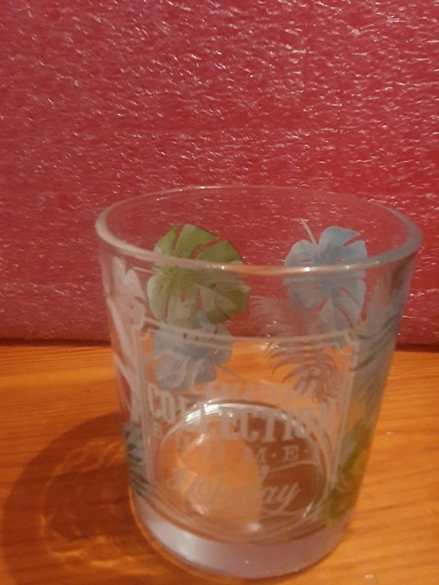 set 6 bicchieri decoro hawaii collection