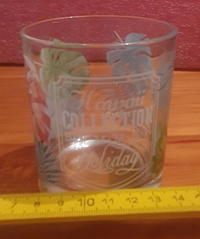 set 6 bicchieri decoro hawaii collection