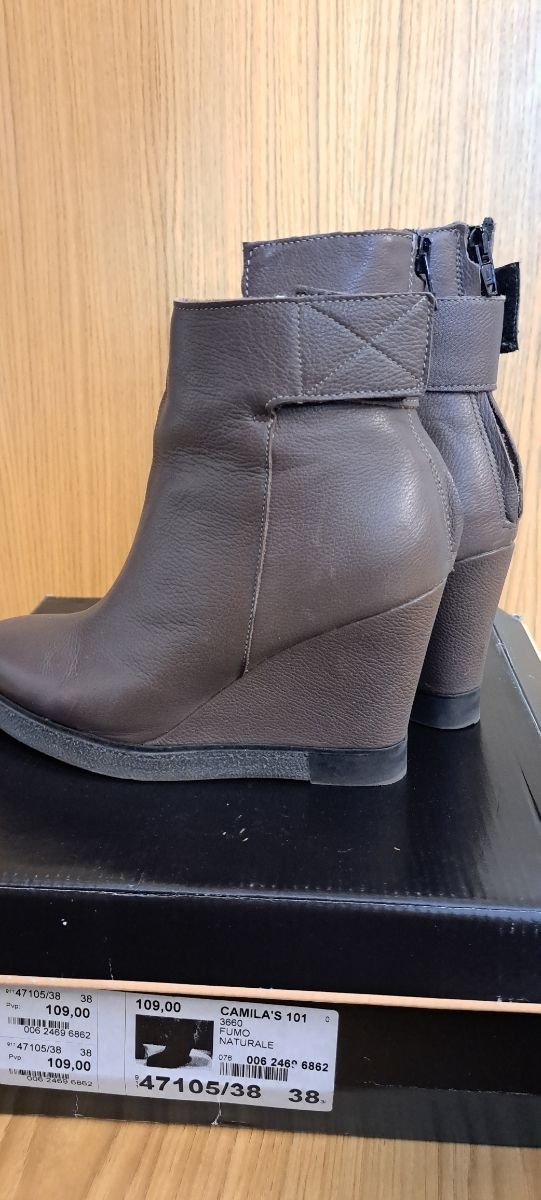 botines piel Camila's talla 38