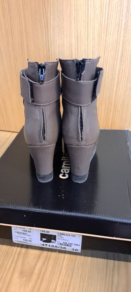 botines piel Camila's talla 38