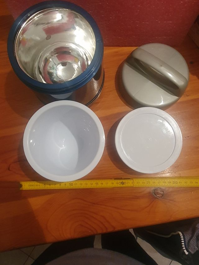 2 thermos portavivande termico