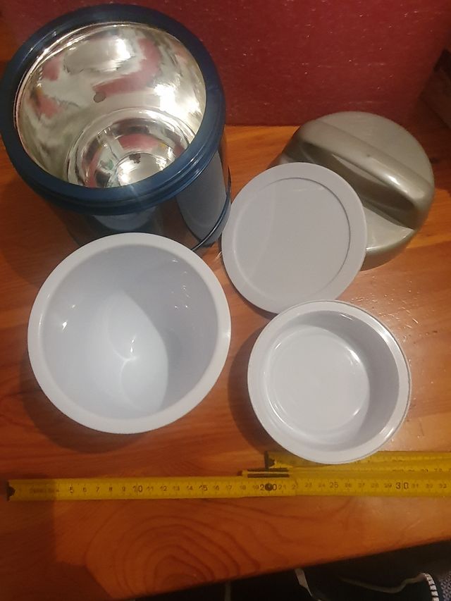 2 thermos portavivande termico