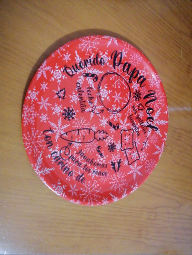 Bandeja de Papá Noel 