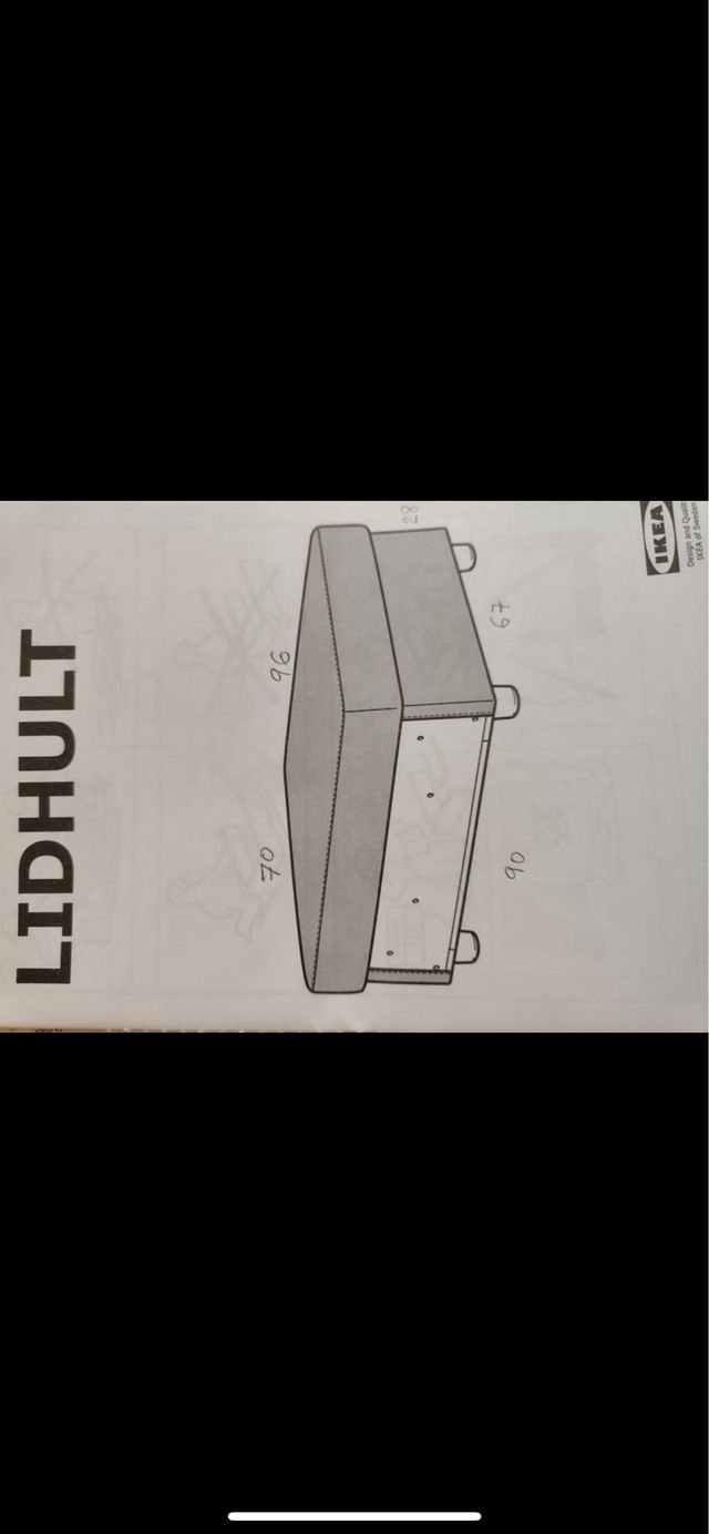 Funda reposa pies lidhult ikea