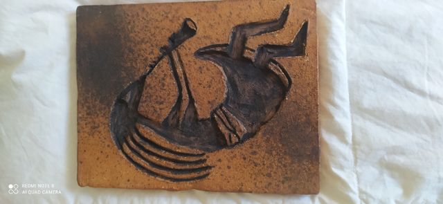 Cuadros artesanos arcilla