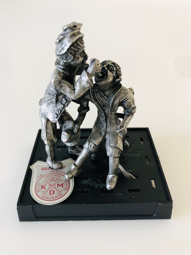 Figura coleccionismo Dentista de metal