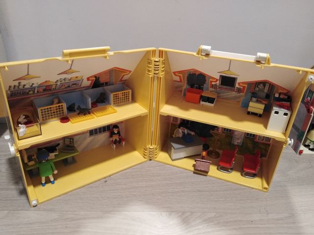 Clínica veterinaria maletín Playmobil