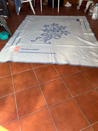 Cobertor o manta cama reversible 