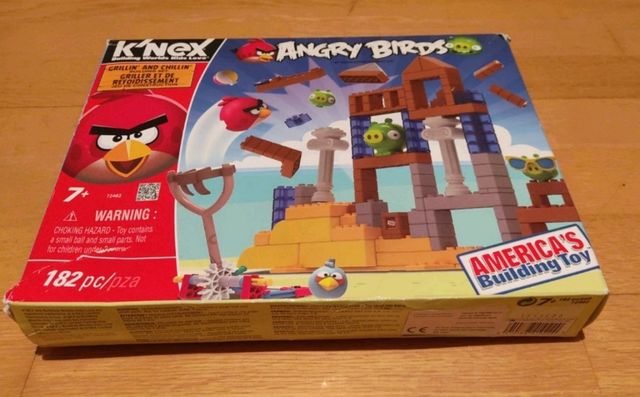 Juego mesa Angry Birds, America's Building Toy