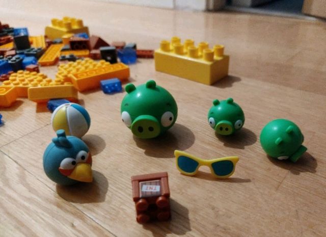 Juego mesa Angry Birds, America's Building Toy