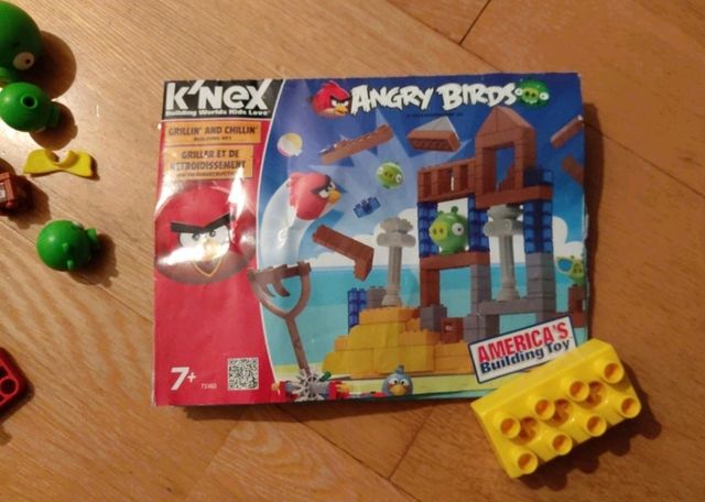 Juego mesa Angry Birds, America's Building Toy